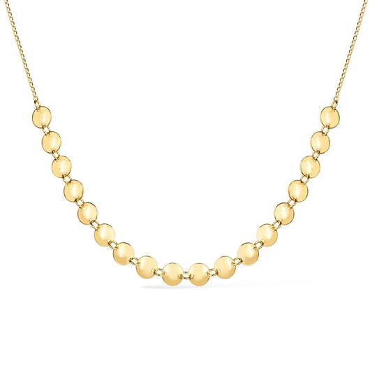 Chocker Dourada Esferas com Extensor